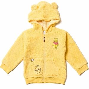 Winnie the Pooh Yellow Fleece Hoodie